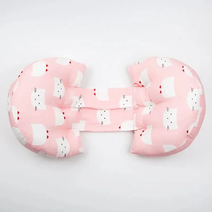 Waist Pillow for Pregnant Women Multifunctional Abdominal Protection Side Lying Artifact U-shaped Cushion Maternity Body Pillow