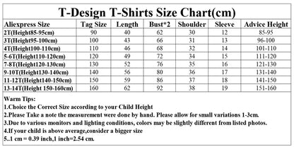 Classic T-shirts for Boys Girls Cotton White Black Tees Baby Toddler Short Sleeve T shirt Children's Clothing Kids 2 to 14 Years