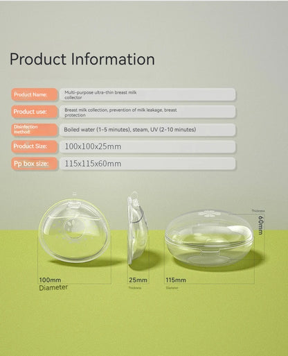 Tragbarer Milchauffangbehälter zum Stillen, manueller Muttermilchsammler, Silikon-Brustschalen-Milchauffangbehälter zum Auffangen von Muttermilch