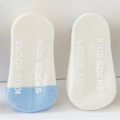 Lawadka Neugeborenen Baby Boot Boden Socken Für Mädchen Jungen Sommer Infant Mädchen Junge Kleinkind Anti-rutsch 0-4Y kinder Socken 4 Paare/satz