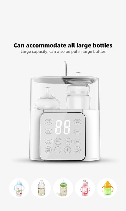 Baby Feeding Bottle Warmer Multi Function Fast Baby Food Heater Baby Milk Warmer Steriliser with Accurate Temp Control