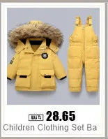 Neugeborenen Warme Baby mantel Winter Mit Kapuze Strampler Dicken Overall Overalls Schneeanzug Kinder Jungen Kleidung kinder kleidung DropShipping