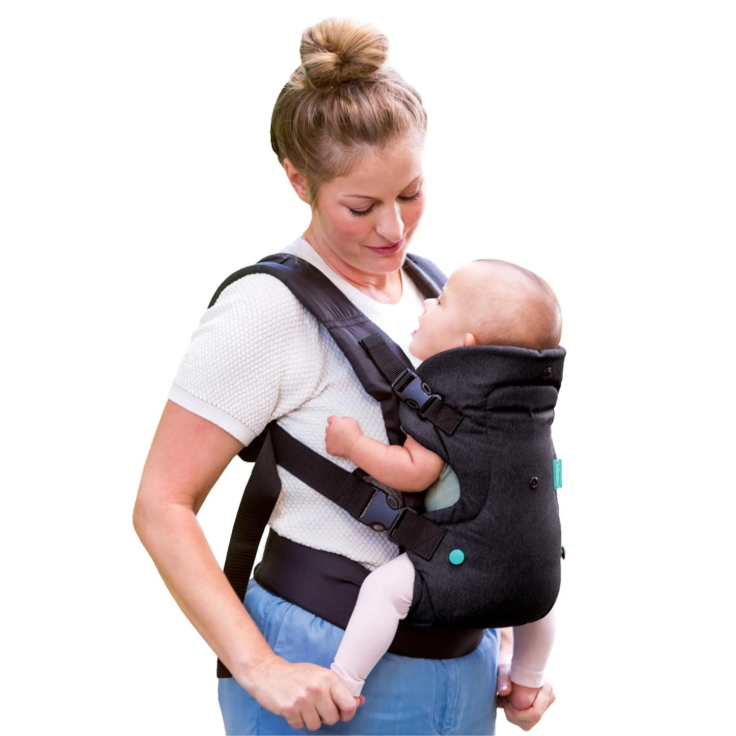 Babytrage - Ergonomische, fortschrittliche 4-in-1-Trage mit dem Gesicht nach innen und außen, Vorder- und Rückentrage für Neugeborene, Babytragegurt, Tragetuch für Kleinkinder