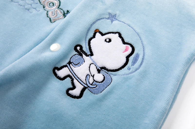 Newborn Baby Clothes Rompers Boys Girls Bodysuits Baby Footies Homedress Pajama Soild Jumpsuit 0-9 Months Baby Toddler Sleepwear