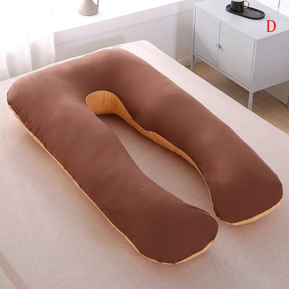 Washable Pillow Cover for Full Body Maternity Pregnancy U Shape Pillow