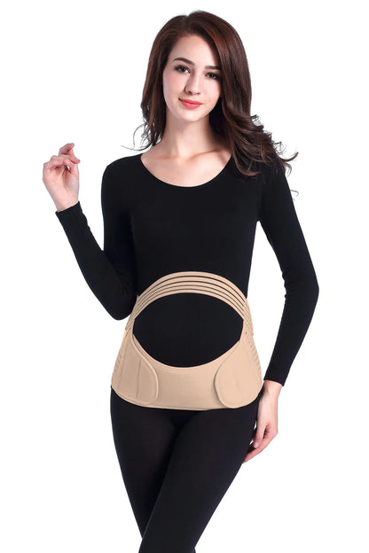 Pregnant Women Support Belly Band Back Supporting Abdominal Girdle   Belt Adjustable Waist Care Maternity Abdomen Brace