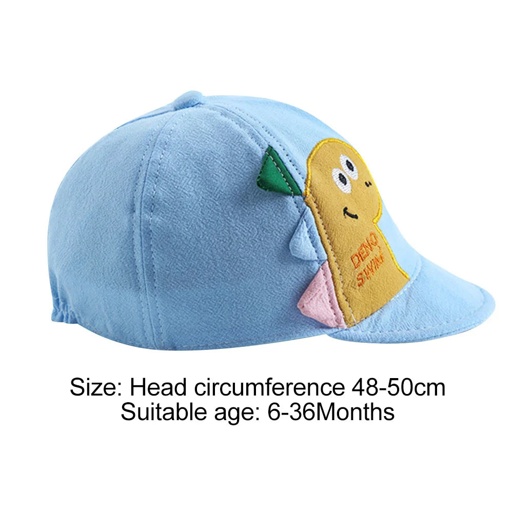 Baby's Casual Baseball Hat For 6-24Months Spring Summer Autumn Rabbit Ear Cap Dot Beach Caps Panama Cap Outdoor Children Sun Hat