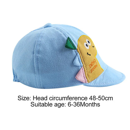 Baby's Casual Baseball Hat For 6-24Months Spring Summer Autumn Rabbit Ear Cap Dot Beach Caps Panama Cap Outdoor Children Sun Hat