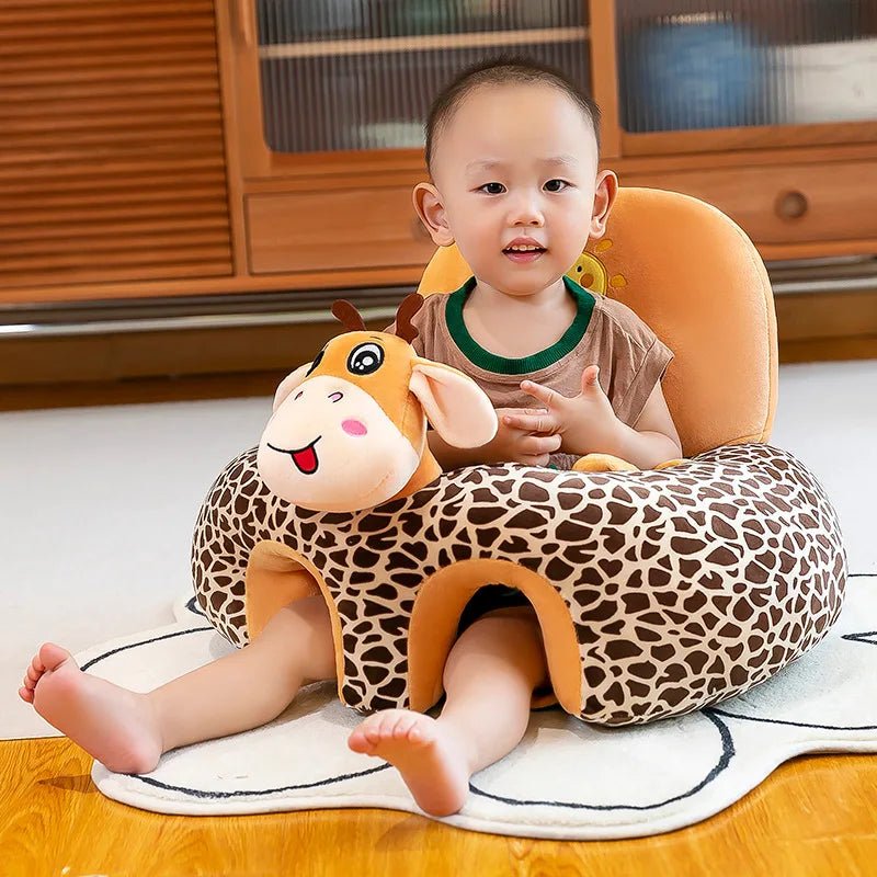 Baby Sofa Baby Seat Sofa Frame Cotton Feeding Chair Baby Seats Nest Puff Washable No Filler Cradle Sofa Chair