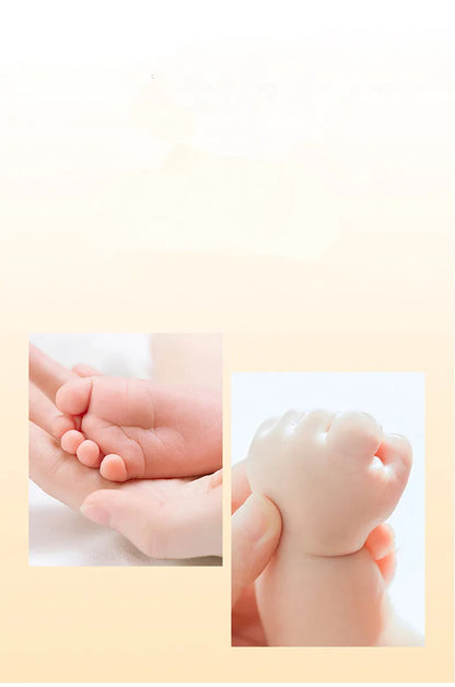 Newborn Baby DIY Hand And Footprint Kit Ink Pads Photo Frame Handprint Toddlers Souvenir Accessories Safe Clean Baby Shower Gift