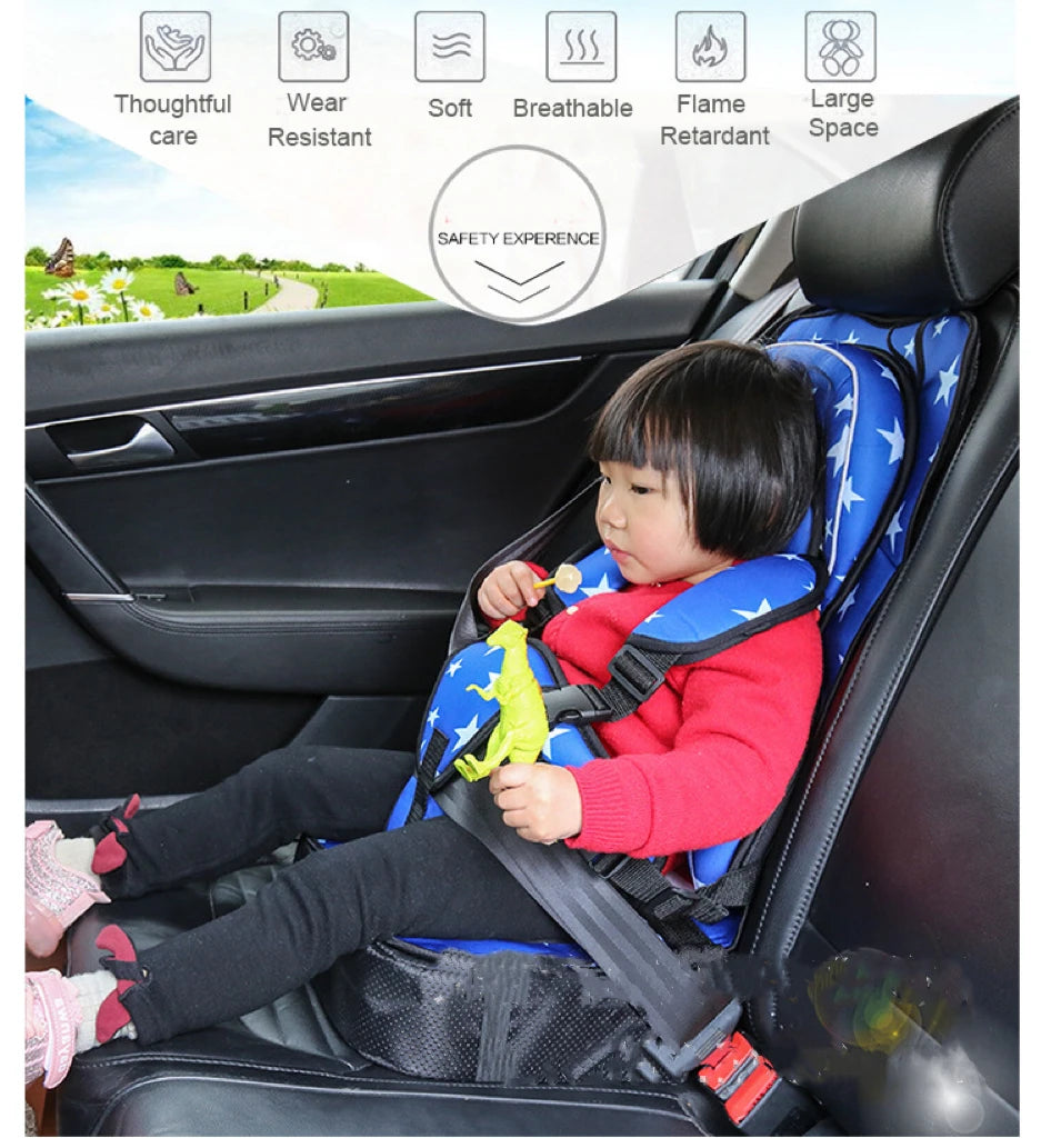 Kids Seat for Children Safe Seat Mattress Pad Cushion Infant with 0-5 6-12 Years Old Strollers Chair Seat Shopping Cart Pad