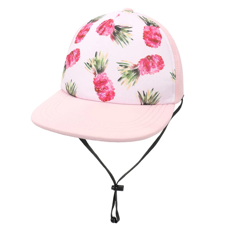 Sommer Babymütze Quick-dry Strand Kinder Sonnenhüte für Mädchen Jungen Zubehör Verstellbare Snapback Mütze Kinder Baseball Caps 6M-10Y