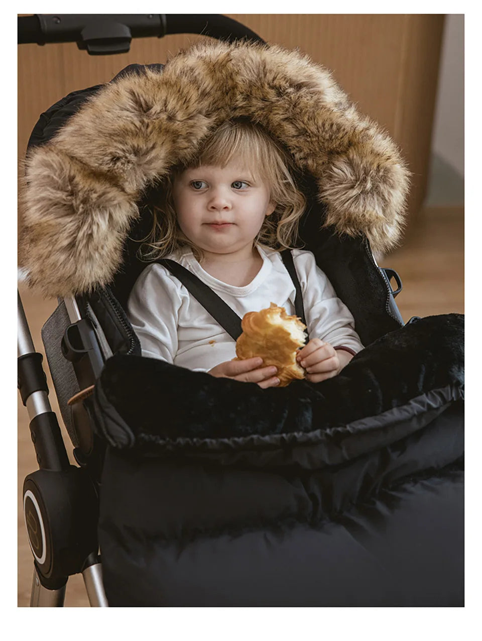 Winter-Fußsack für Kinderwagen, 0–36 Monate, winddicht, warm, Umschlag für universellen Kinderwagen, für draußen, Reisezubehör für Kinderwagen