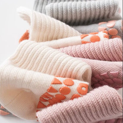 Lawadka 3 Paare/los Baumwolle kinder Socken Für Mädchen Jungen Solide Kinder Junge Mädchen Socken Nicht-slip 0-5T Casual Baby Kleinkind Socke 2024