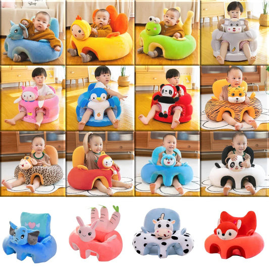 Baby Sofa Baby Seat Sofa Frame Cotton Feeding Chair Baby Seats Nest Puff Washable No Filler Cradle Sofa Chair