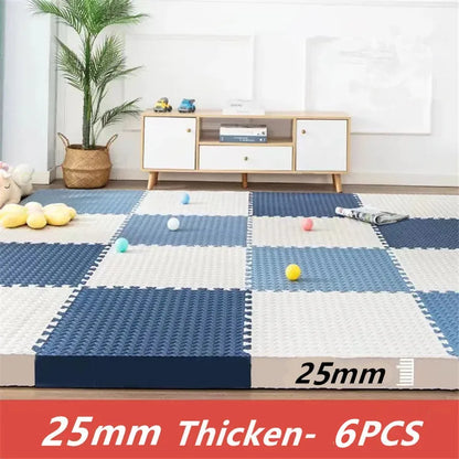 Tatame Gym for Babies Play Mat Activities Mat for Baby Mat 6PCS Game Mats Playroom Mat Play Mats Floor Noise Mat Puzzle Mat